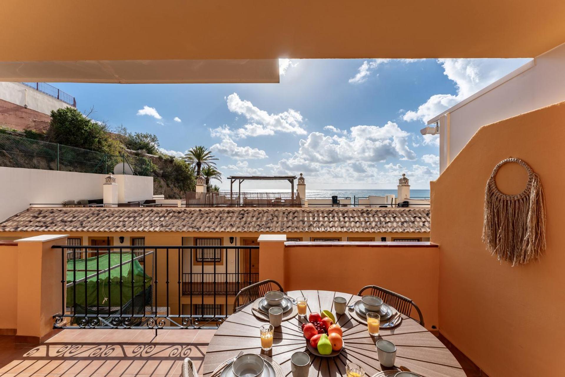 Horizon Del Mar, 2Bd Terrace, Sea View & Pool & Parking Appartement Benalmádena Buitenkant foto